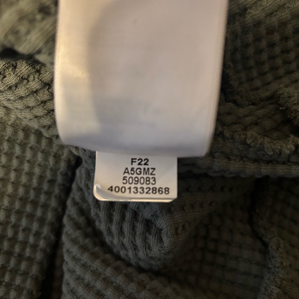 The North Face Chabot Cotton Thermal Knit Funnel Mock Neck Long Sleeve Sweater - Picture 4 of 6